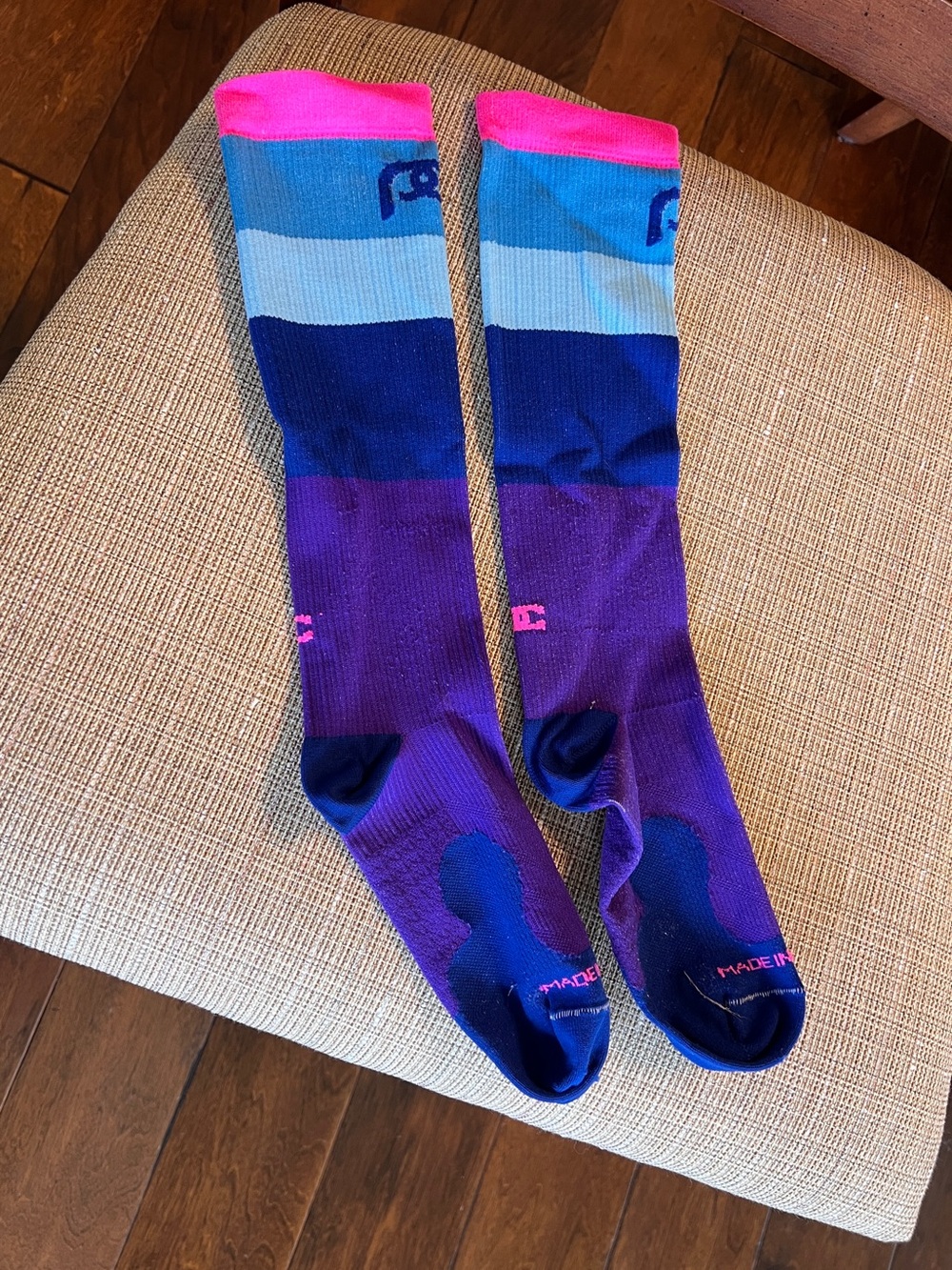 Pro-compression compression socks.